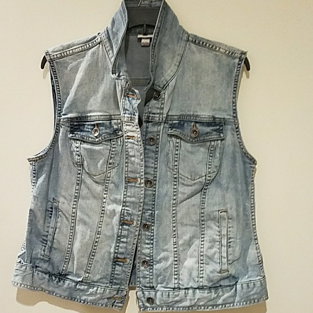 Denim vest